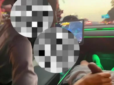 石家庄真实堵车期间，享受女友的特殊服务